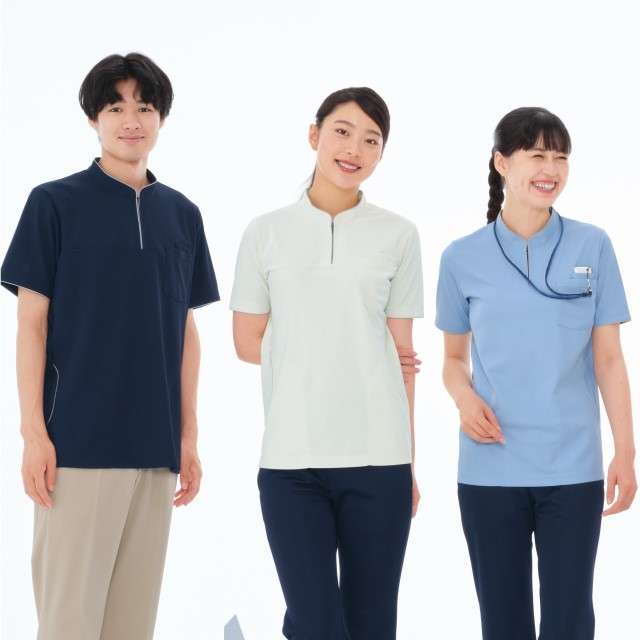 CX5217 ナガイレーベン 介護 ジャケット 男女兼用 PHSポケット 多