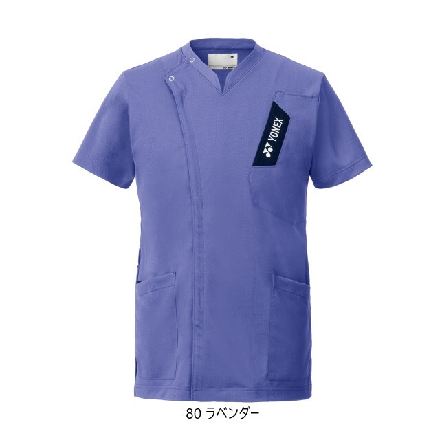 CY836 YONEX KIRAKU メディカルウェア 前開き スクラブ 男女兼用 通気