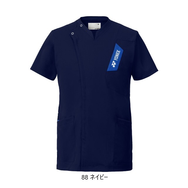 CY836 YONEX KIRAKU メディカルウェア 前開き スクラブ 男女兼用 通気