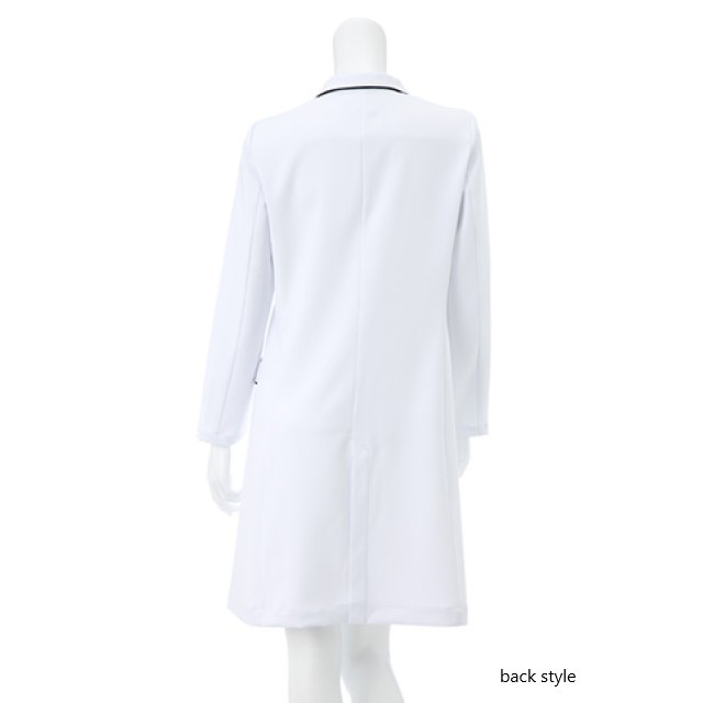 FT4550 ナガイレーベン 診察衣 シングルボタン 女性用 長袖 おしゃれ
