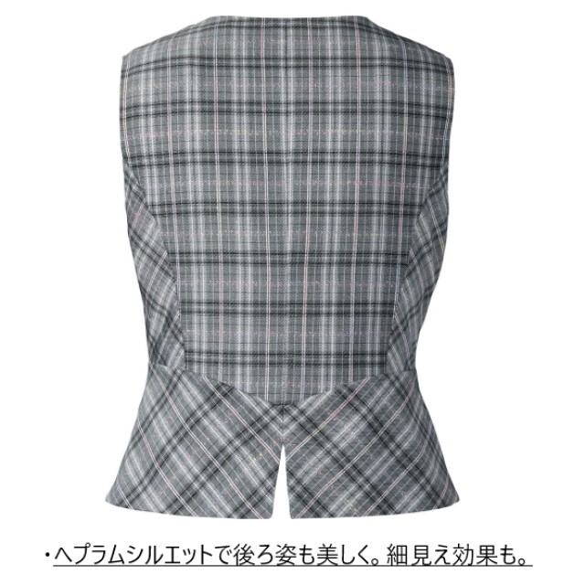 FV36084 フォーク ヌーヴォ オフィスウェア ベスト レディス 女性用