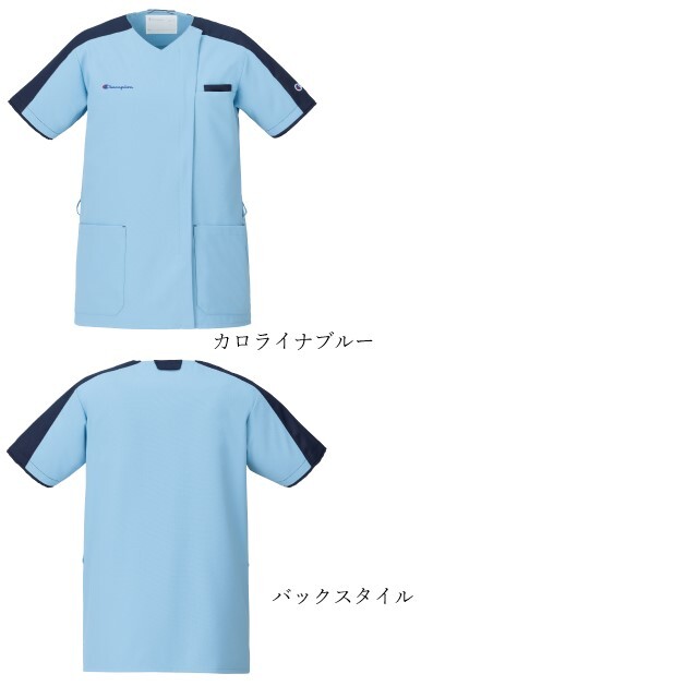 Champion チャンピオン 白衣 ファスナー スクラブ メディカル