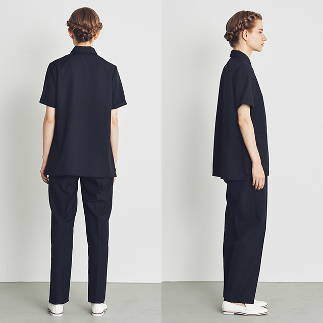 JS2202 ジルスチュアート Aライン ナースジャケット ナースウェア 女性