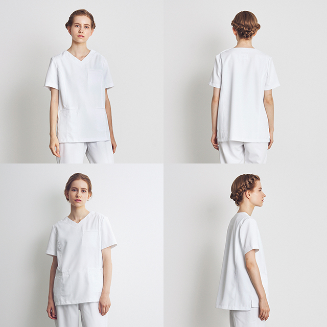 JILLSTUART メディカルウェア スクラブ 医療 ナース服 S グレージュ JILLSTUART メディカルウェア スクラブ 医療 ナース服 S グレージュ