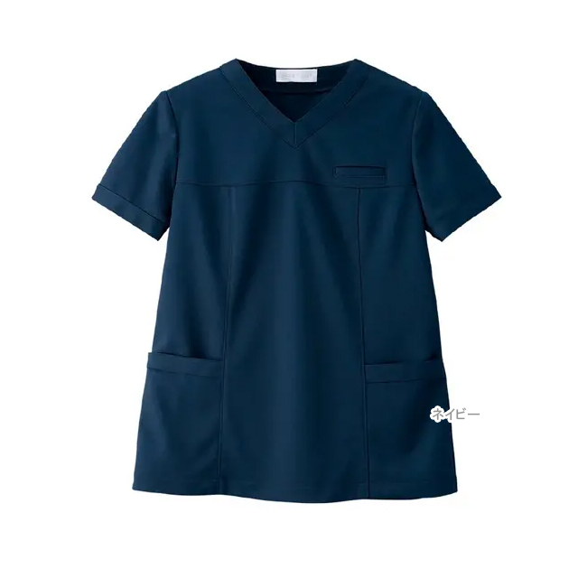 JS2204 ジルスチュアート ストレッチジャージ スクラブ ナースウェア