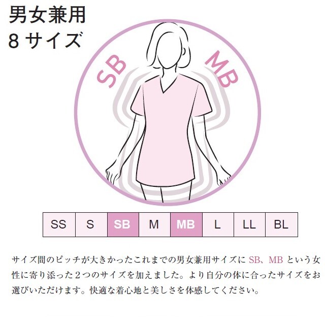 MFD5867 miffy ミッフィー スクラブ 男女兼用 ナガイレーベン フロント