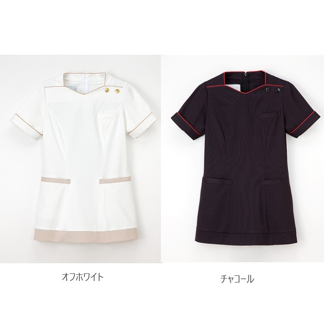 LH6282 ナガイレーベン ナースウェア ジャケット 女性用 半袖 制