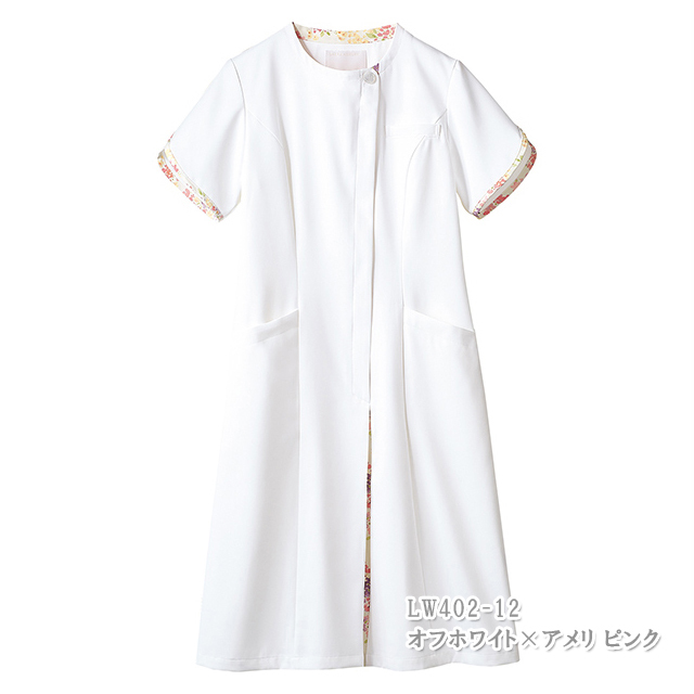 LW402 ローラ アシュレイ 住商モンブラン ナースウェア ワンピース
