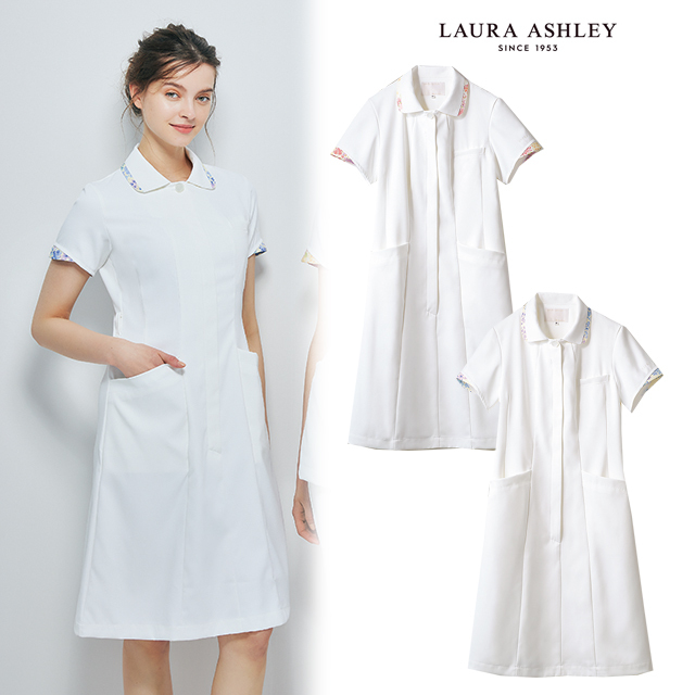 LW403 ローラ アシュレイ 住商モンブラン ナースウェア ワンピース 
