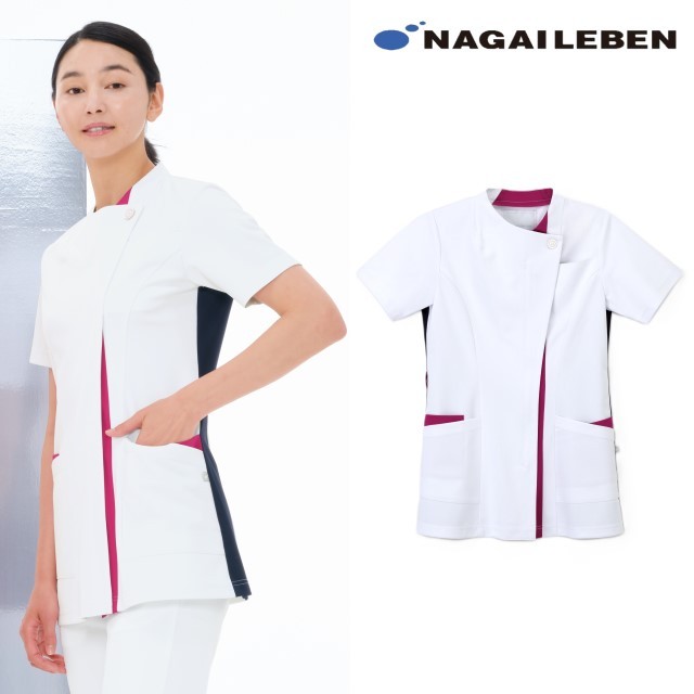Lx4157 ナガイレーベン ナースウェア スクラブ 女性用 半袖 スマホポケット 涼感素材 制菌加工 制電 吸水 防汚 透け防止 Nagaileben 医療用 看護師 介護 歯科衛生士 レディース レディス 女子 チュニック ジャケット 白衣 Lx4157 ナガイレーベン ナースウェア スクラブ 女性用 半袖 スマホポケット 涼感素材 制菌加工 制電 吸水 防汚 透け防止 Nagaileben 医療用 看護師 介護 歯科衛生士 レディース レディス 女子 チュニック ジャケット 白衣