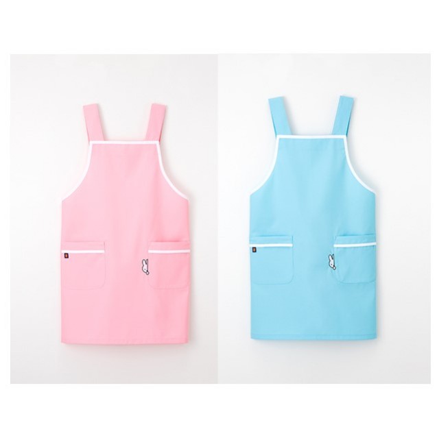 MFE5800 ナガイレーベン ミッフィー ナースウェア エプロン 男女兼用