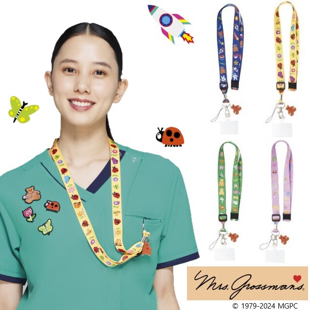 MG-0005 ミセス・グロスマン チトセ ネックストラップ チャーム付