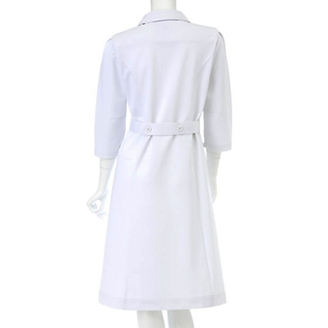 ナース ワンピース 七 分 袖