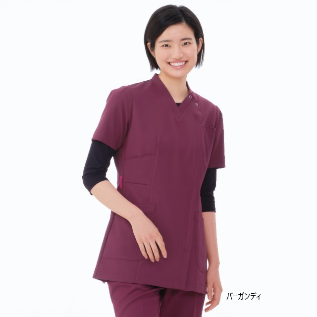 ML1122 ナガイレーベン ナースウェア スクラブ 女性用 半袖 PHS