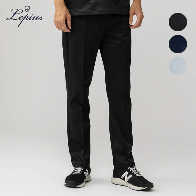 msp003 lepius スクラブパンツ メンズ  センタープレス 男性用 レピウス 医療用 医師 ドクター 薬剤師 教師 薬局 医者