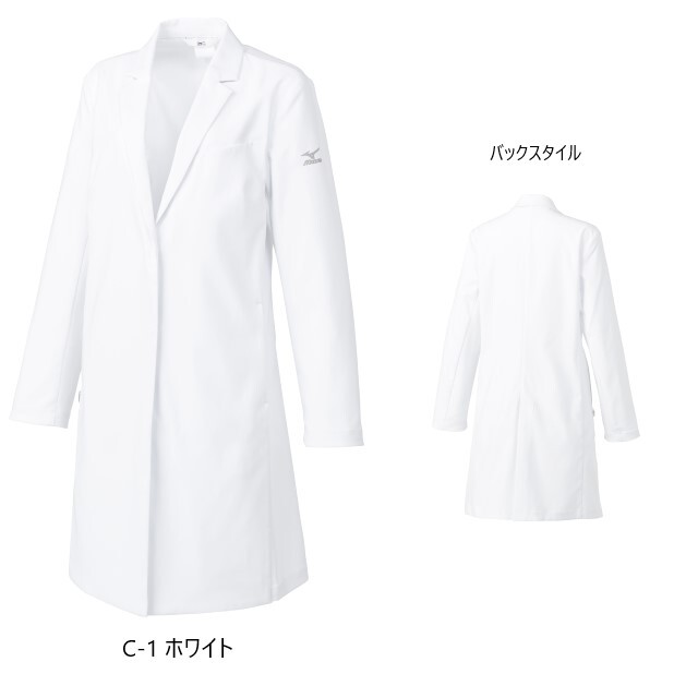 MZ-0306 チトセ ミズノ ドクターコート 診察衣 白衣 女性用 長袖