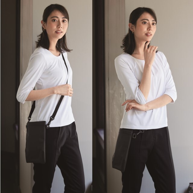 OP171 en joie アンジョア ラ・ボーテ 2WAYポーチ ショルダー ポーチ