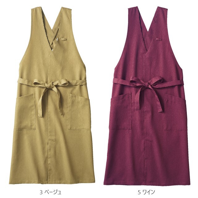 OV5002 住商モンブラン Onibegie オニベジ エプロン 男女兼用