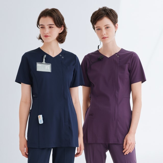 RF5417 ナガイレーベン ドクターウェア ナースウェア スクラブ 女子