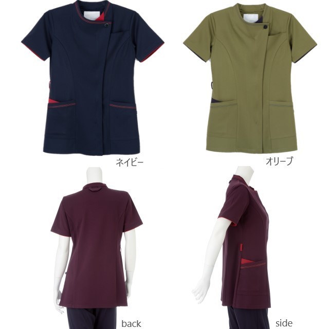 RF5482 ナガイレーベン ドクターウェア ナースウェア スクラブ 女子