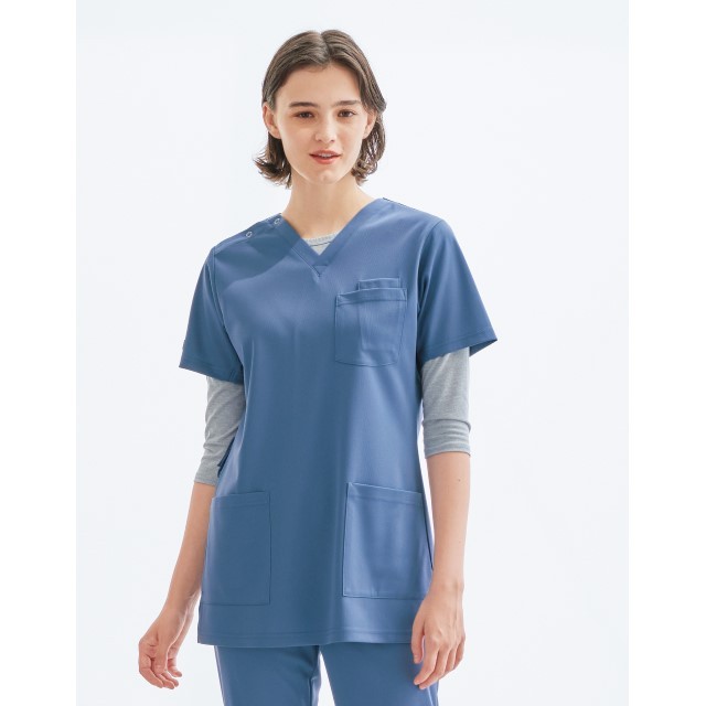 RF5502 ナガイレーベン ドクターウェア ナースウェア スクラブ 男女