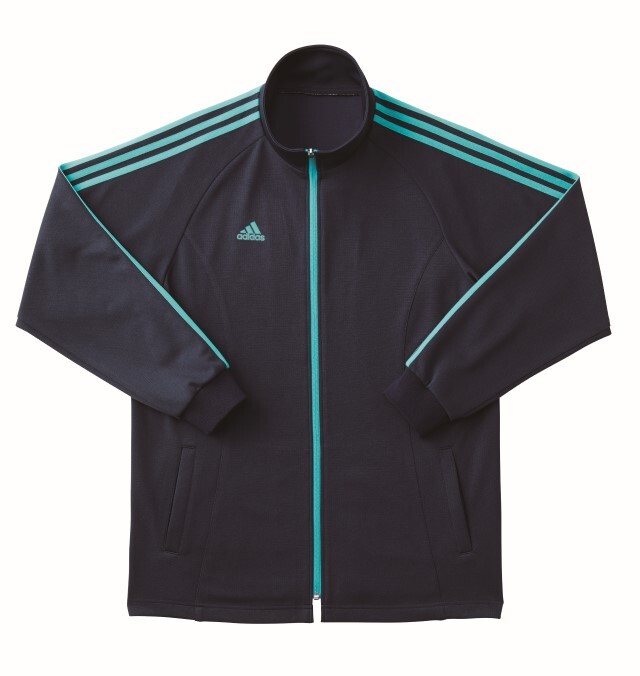 【SALE】【返品交換不可】SCS703 adidas アディダス KAZEN カゼン ジャケット 男女兼用 医療 介護 ケア ジャージ ジャンパー ジップアップ ファスナー SCS703-2【特別価格】