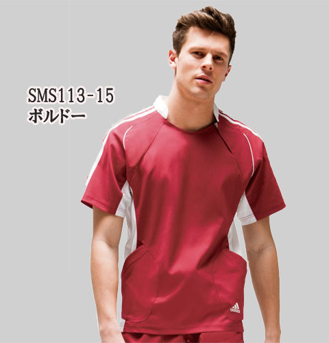 メンズウェア adidas clubhaus SMS113 adidas アディダス メンズスクラブ(KAZEN）[白衣 ドクター 医師