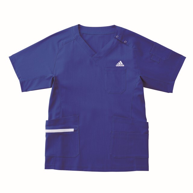 【50%OFF】【SALE】【返品交換不可】SMS118 adidas アディダス メンズスクラブ KAZEN 白衣 ドクター 医師 ナースウェア 看護師 介護 男性用 病院 医院【特別価格】