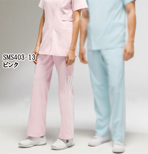 SMS403 adidas アディダス レディスパンツ(KAZEN）[白衣