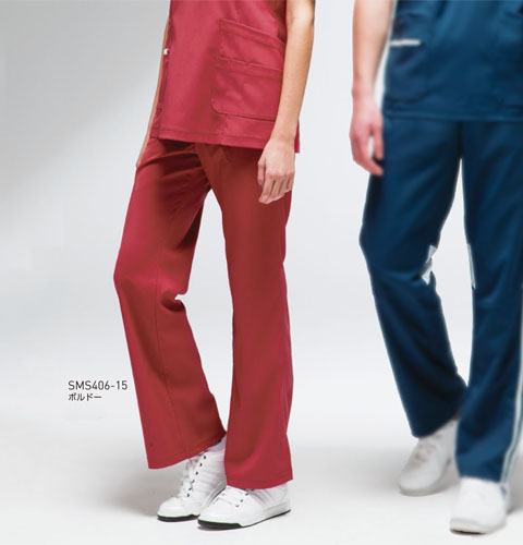 SMS406 adidas アディダス レディスパンツ(KAZEN）[白衣