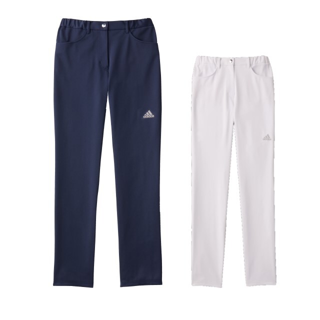 【50%OFF】【SALE】【返品交換不可】SMS407 adidas アディダス レディス パンツ KAZEN 白衣 ドクター 医師 ナースウェア 看護師 介護 女性用 病院 医院 ホワイト ネイビー【特別価格】