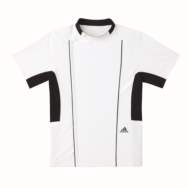 【SALE】【返品交換不可】SMS620 adidas アディダス ジャケット 男女兼用 KAZEN 白衣 ドクター 医師 ナースウェア 看護師 介護 男性用 女性用 病院 医院【特別価格】