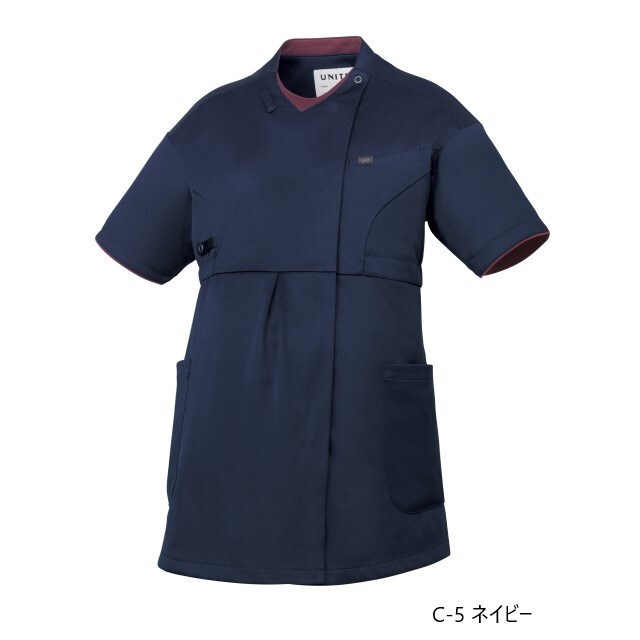 UN-0406 チトセ ユナイト マタニティ スクラブ 半袖 フロント