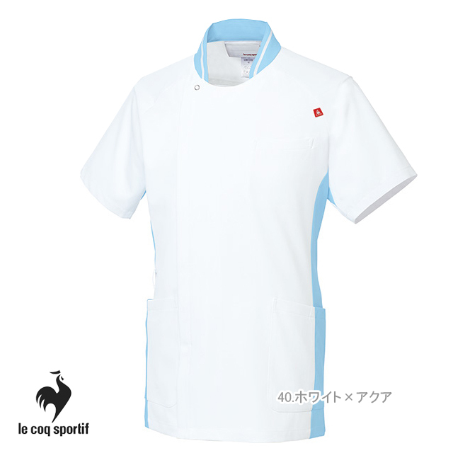 ✨ルコックスポルティフ 【新品╱タグ付】吸汗速乾性 ネイビー×レッド 幾何学模様 楽天市場】＼楽天1位！／ ルコック Tシャツ ブランド レディース