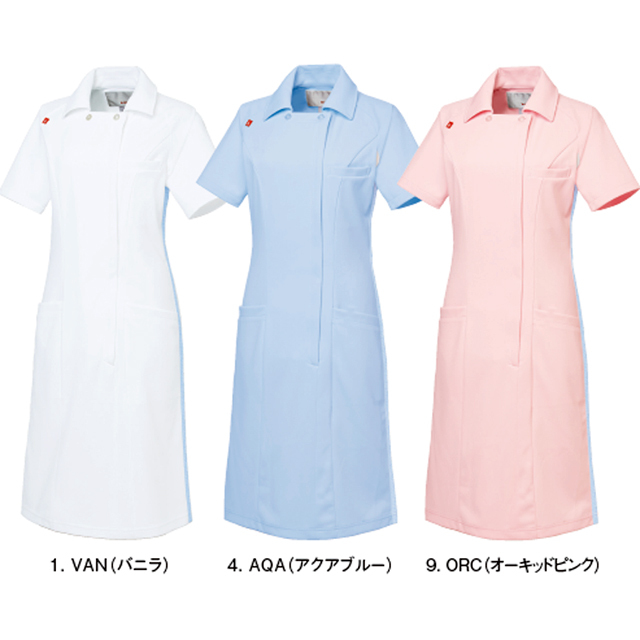 【新品・未使用】ナース服　ワンピース 楽天市場】LH6257 ナガイレーベン ナースウェア ワンピース 女性