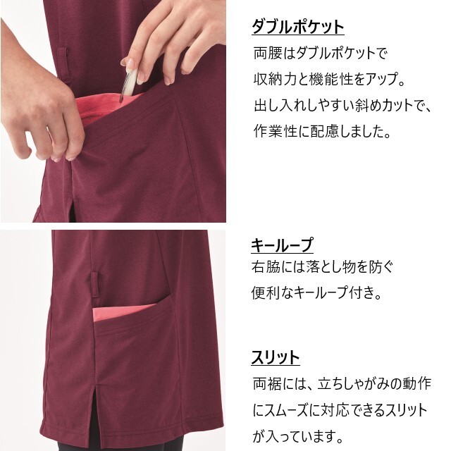 UZL3203 ルコックスポルティフ lecoqsportif ケアスタッフウェア