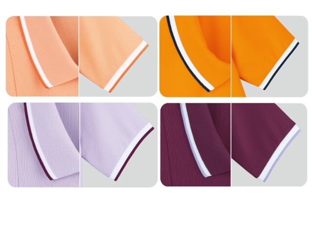 新品⭐️タグ付きは⭐️S サイズ　ANEW レディースポロシャツ　ホワイト WH90338 自重堂 ホワイセル ポロシャツ 半袖 レディース ロング