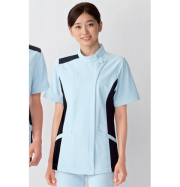 アルべ ケーシー 白衣 半袖 MB-1015 女性用 ケーシー・看護師ウェアの女子半袖｜THS-白衣通販・販売