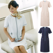 LH6237 ナガイレーベン ナースウェア ワンピース 女性用 半袖 襟