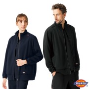 【WEB先行発売】9008SC Dickies ディッキーズ メディカルウェア ブルゾン 男女兼用 耐久性 ストレッチ 吸汗 速乾 イージーケア 前開き ファスナー アウター 上着 防寒 ポケット 袖口ゴム FOLK 医療用 医師 看護師 歯科医院 介護施設 訪問看護 訪問介護 リハビリ