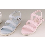 M39C マリアンヌ ナースサンダル ワンタッチベルトタイプ 二本線 女性用 MRSA抗菌加工 3E ヒール 4cm 合成レザー EVA ラバー フラット製法 滑りにくい MARIANNU 医療用 看護師 レディース レディス