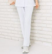 WH10112 自重堂 ホワイセル ナースウェア パンツ 女性用 ストレート ノータック 抗菌防臭 帯電防止 工業洗濯可 透け防止 制菌加工 WHIseL JICHODO 医療用 看護師 レディース レディス 女子 スラックス ズボン ナースパンツ ホワイト 白 ピンク ブルー