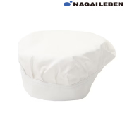 CS500 ナガイレーベン 手術着 帽子 後ろ紐止め式 男性用 綿100％ 制電 吸水 NAGAILEBEN 医療用 看護師 医者 医師 ドクター 外科医 手術衣 オペ 手術帽 メンズ ホワイト 白