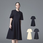 DOM-0041 ワンピース 女性用 ユナイト チトセ 制菌 制電 ストレッチ 吸汗速乾 医療用 白衣 ナース 看護師 受付 事務 エステ クリニック サロン 歯科 美容 小児科 婦人科 薬剤師 女子 レディス レディース