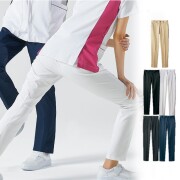 FP7401 住商モンブラン 介護 パンツ すっきりシルエット 動きやすい 超軽量 男女兼用 スムースフィットシリーズ 制菌加工 透け防止 制電 ストレッチ MONTBLANC 医療用 看護師 ケアマネ 老人ホーム ガゼットパンツ