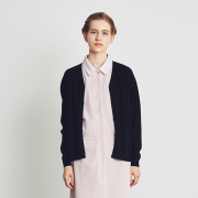JS7002 ジルスチュアート ナースウェア ショートカーディガン 女性用 長袖 JILLSTUART 医療用 看護師 女子 レディース レディス 白衣  ナース服 ナースカーディガン 黒 紺 白