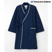 LK1430 ナガイレーベン 検診衣 ガウン 男女兼用 長袖 業務用洗濯可 制電 吸水 防汚 NAGAILEBEN 医療用 入院 患者用 クリニック 健康診断 病院 検査 ユニセックス 上衣 ジャケット 