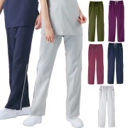 MB004 住商モンブラン パンツ 男女兼用 制菌加工 制電 ストレッチ 動きやすい ノータック 総ゴム 紐付き MONTBLANC 医療用 医師 ドクター 看護師 ナース 介護 ケアスタッフ 薬局 薬剤師 リハビリ 歯科 接骨院 整体 白衣 医務衣 ズボンスクラブパンツ