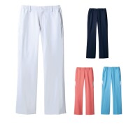 MB151 住商モンブラン ナース パンツ 女性用 レディス ノータック 両脇ゴム 透け防止 制菌加工 吸汗 制電 防汚 MONTBLANC 医療用 看護師 ナース 女子 白衣 医務衣 ズボン ナースパンツ 介護 リハビリ 歯科助手 整体 整骨院 薬局 薬剤師