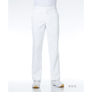 REP150 カゼン ナースウェア パンツ 男性用 抗ウイルス加工 制菌加工 抗菌防臭 吸汗 ストレッチ ストレート ノータック ポケット ウエストベルト通しKAZEN 医療用 看護師 介護 メンズ 男子 ズボン スラックス 